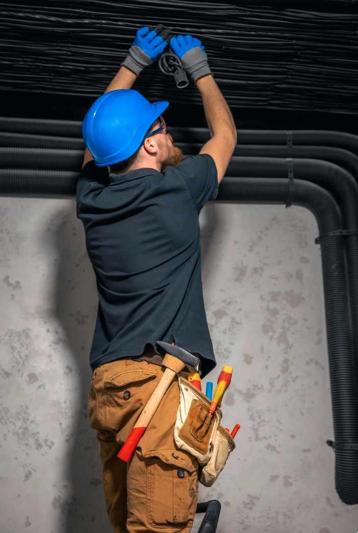 tranchées et pose de canalisations